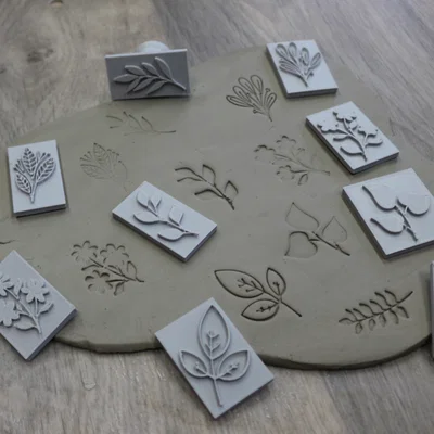 Bộ con dấu gốm sứ có nam châm