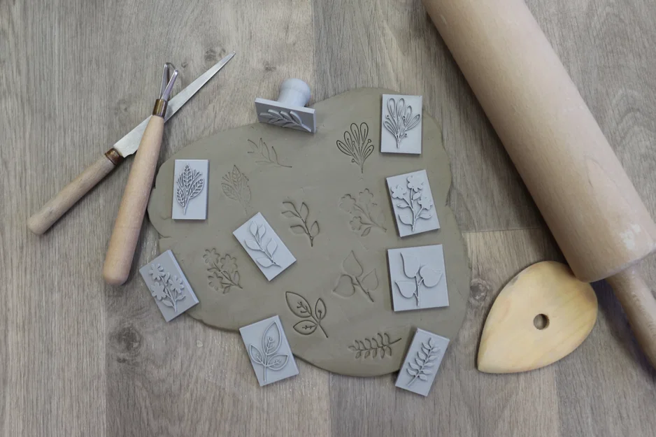 Bộ con dấu gốm sứ có nam châm - Image 4