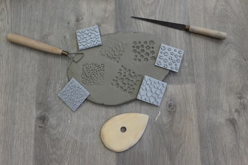 Bộ con dấu gốm sứ có nam châm - Image 5