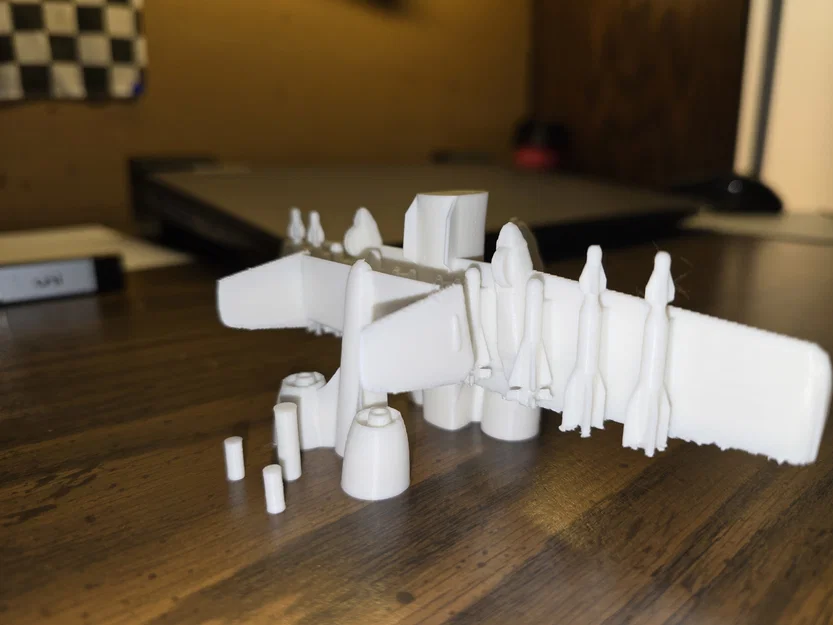 Mô hình A-10 Warthog & Chân đế trưng bày - Image 5