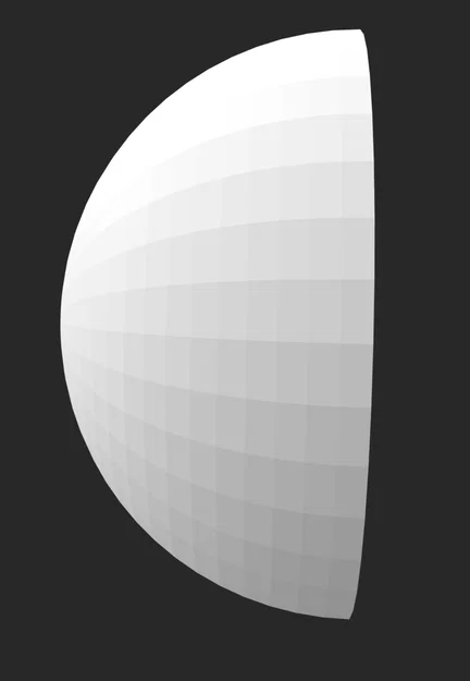 Mẫu Bán Cầu Tối Giản / Bán Cầu Kiểm Tra Calibration - Image 2