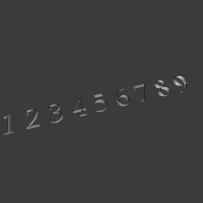 Bộ sưu tập các con số (Numbers)