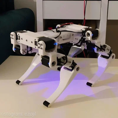 DOGGO - Chú chó robot bốn chân đơn giản