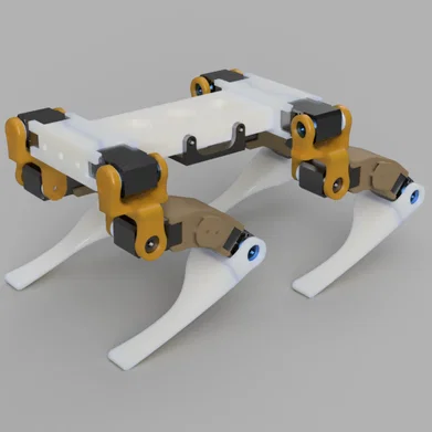 DOGGO - Chú chó robot bốn chân đơn giản