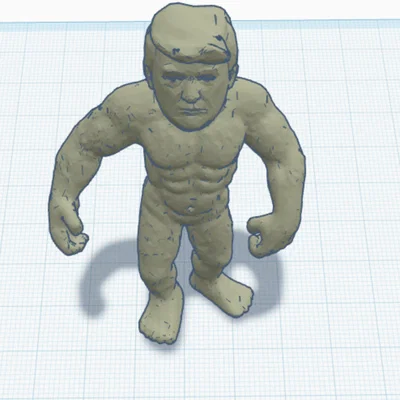 Mô hình in 3D Trump Foot độc đáo cho bộ sưu tập cá nhân