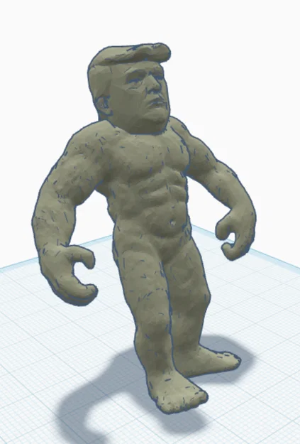 Mô hình in 3D Trump Foot độc đáo cho bộ sưu tập cá nhân - Image 2