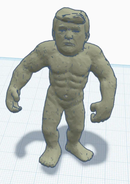 Mô hình in 3D Trump Foot độc đáo cho bộ sưu tập cá nhân - Image 3