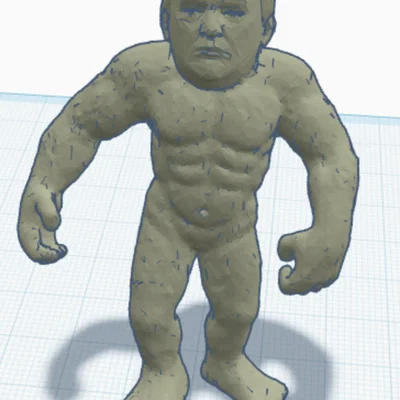 Mô hình in 3D Trump Foot độc đáo cho bộ sưu tập cá nhân