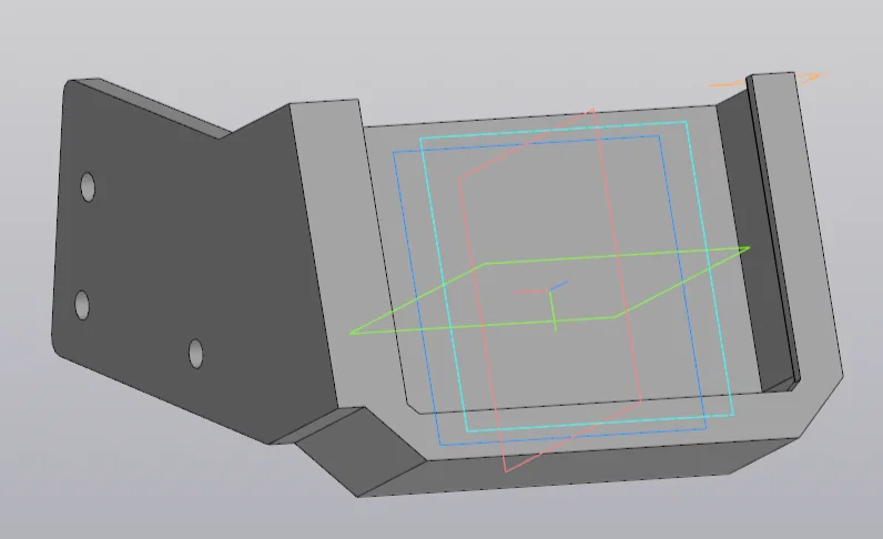 Giá đỡ Nebula Pad cho máy in Creality Ender 3V3SE - Image 1