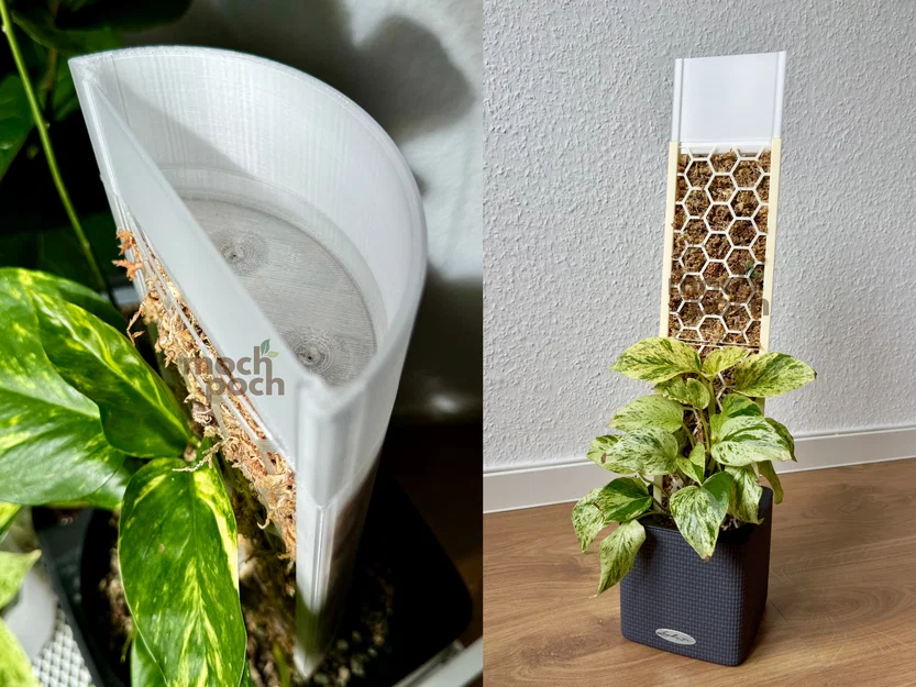 Phụ kiện tưới nước cho Moss Pole (Hỗ trợ 118mm & 70mm) - Image 3