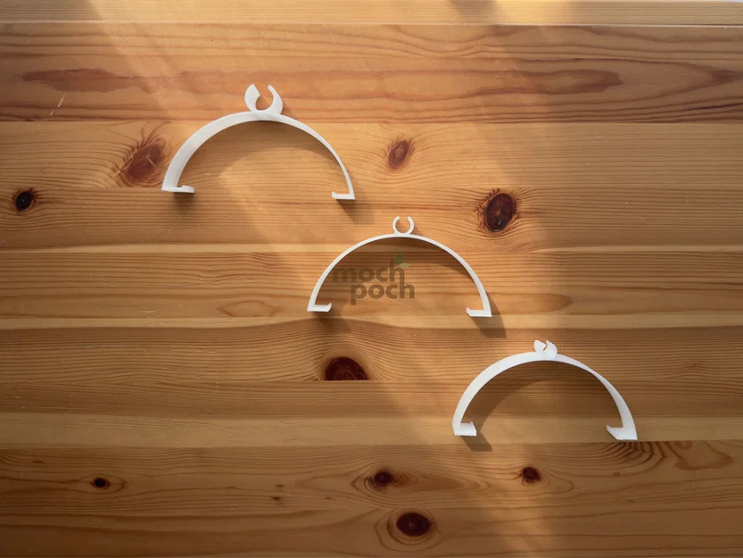 Ngàm kẹp trụ Moss Pole (Stake clip) - Image 1