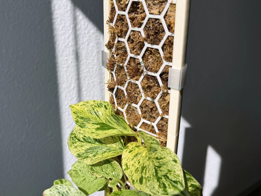 Ngàm kẹp trụ Moss Pole (Stake clip) - Image 2