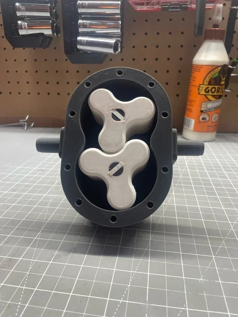 Bơm bánh răng thùy (Lobe Pump) tự chế cho hệ thống rót bia - Image 2