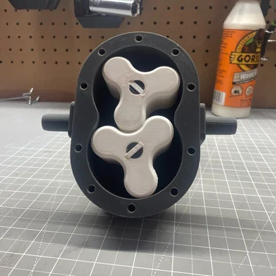 Bơm bánh răng thùy (Lobe Pump) tự chế cho hệ thống rót bia