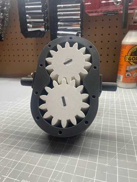 Bơm bánh răng 3D (External Gear Pump) cho ứng dụng rót chất lỏng - Image 2