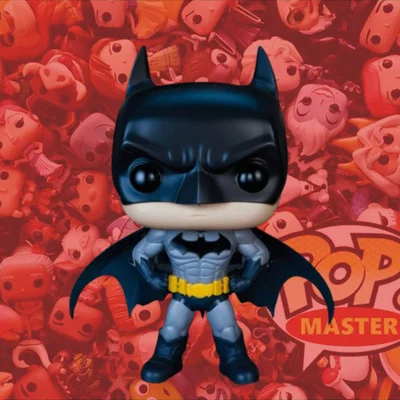 Mô hình 3D Batman phong cách Funko Pop trang trí để bàn