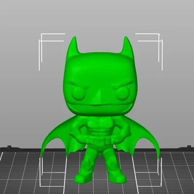 Mô hình 3D Batman phong cách Funko Pop trang trí để bàn