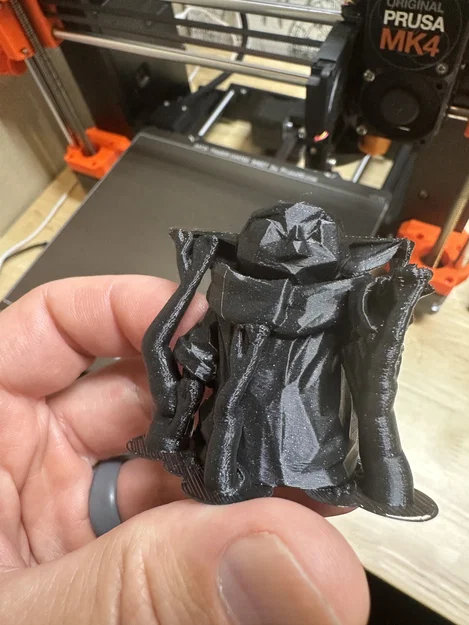 Mô hình Low Poly Grogu - Image 2