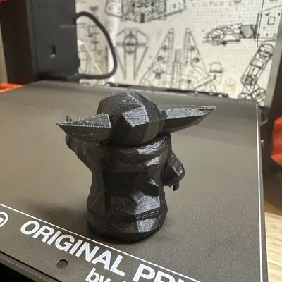 Mô hình Low Poly Grogu