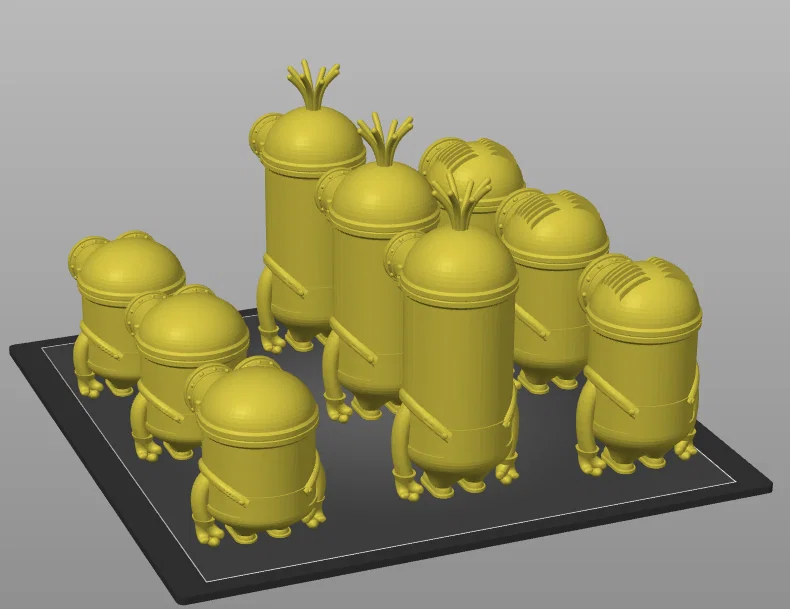 Bộ mô hình 3D đội quân Minion: Kevin, Bob và Stuart cực đáng yêu - Image 1