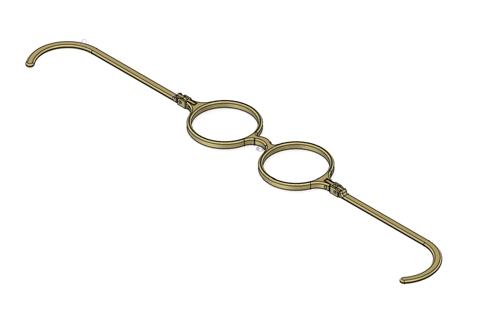 Mẫu in 3D mắt kính phong cách Harry Potter đáng yêu cho bé - Image 1