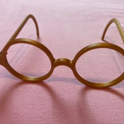 Mẫu in 3D mắt kính phong cách Harry Potter đáng yêu cho bé