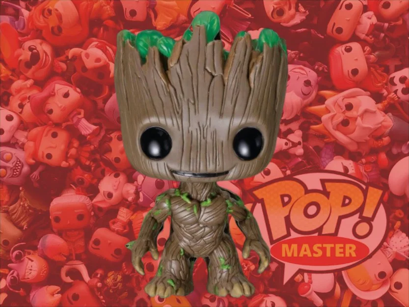 Mô hình Groot Funko Pop in 3D - Đồ trang trí sáng tạo cực dễ thương - Image 1