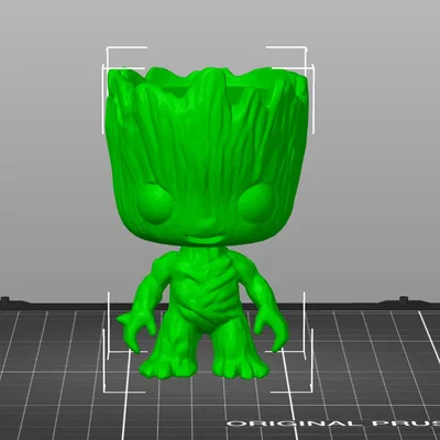 Mô hình Groot Funko Pop in 3D - Đồ trang trí sáng tạo cực dễ thương