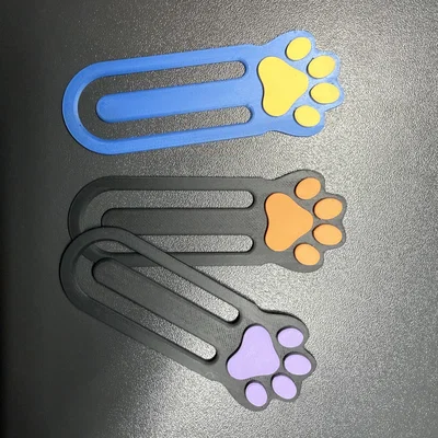 Kẹp Sách Hình Chân Chó 3D Đáng Yêu - Phụ Kiện Cho Người Yêu Sách