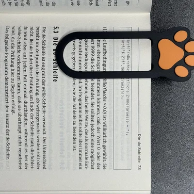 Kẹp Sách Hình Chân Chó 3D Đáng Yêu - Phụ Kiện Cho Người Yêu Sách