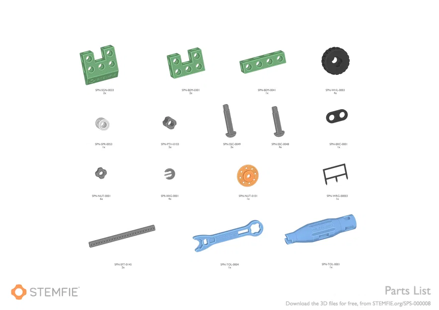 Xe Đồ Chơi Nhỏ STEMFIE - Image 9