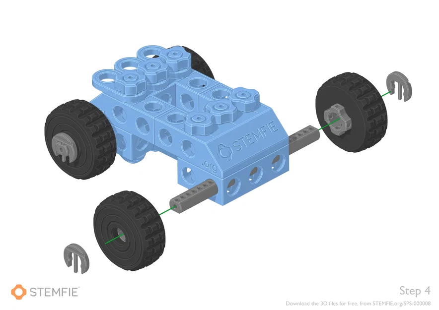Xe Đồ Chơi Nhỏ STEMFIE - Image 11