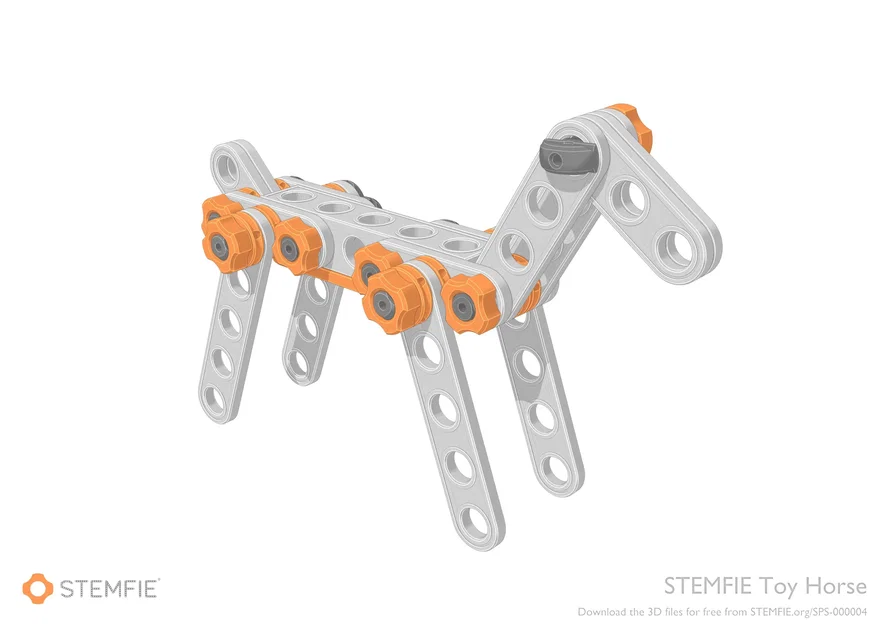 Chú Ngựa Đồ Chơi STEMFIE Toy Horse - Image 4