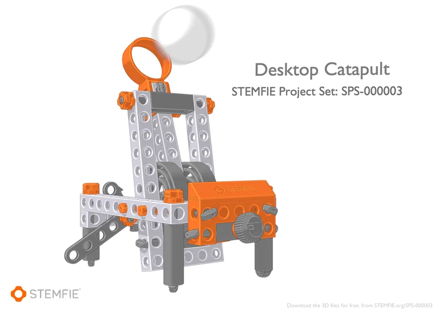 Máy bắn đá để bàn STEMFIE Desktop Catapult - Image 2