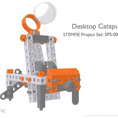 Máy bắn đá để bàn STEMFIE Desktop Catapult