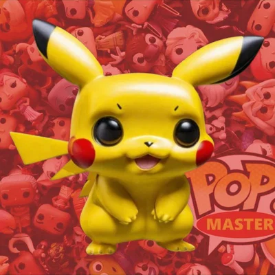 Mô hình Pikachu theo phong cách Funko Pop in 3D ấn tượng