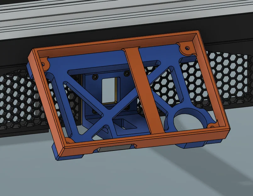 Ngàm gắn BTT HDMI5 1.2 cho Flat Mesh Skirt trên Ender 3 NG - Image 2