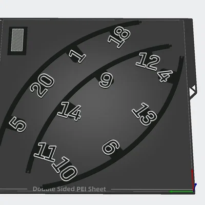 Dart - Vòng số cho bảng phi tiêu