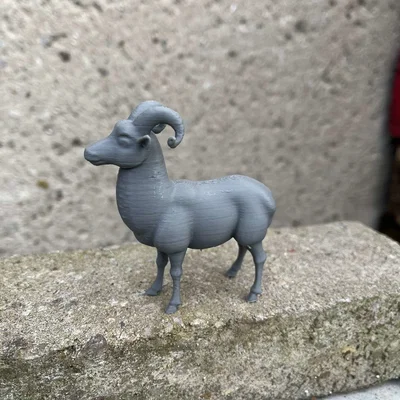 Mô hình Dê núi (Mountain Goat) siêu đáng yêu