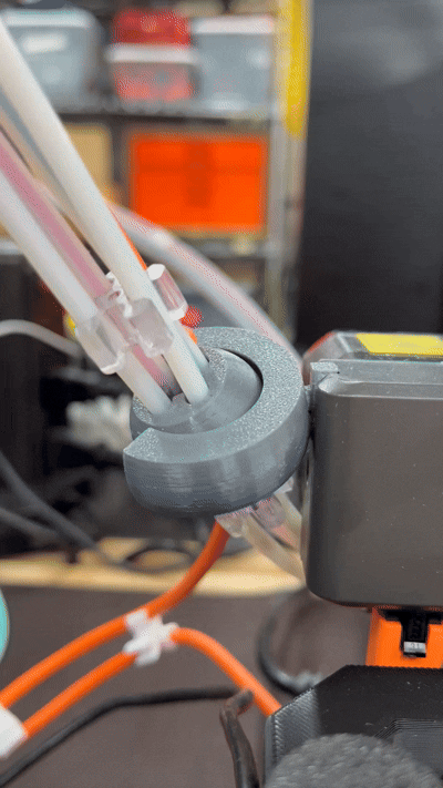 Bộ Gá Đỡ X-Axis PTFE Tube Gimbal cho Anycubic Kobra 3 - Thumbnail 6