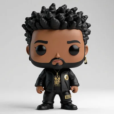 Mô hình in 3D The Weeknd phong cách Funko Pop – Đồ sưu tầm cho fan âm nhạc