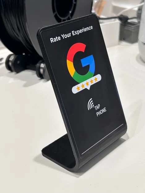 Đế Để Bàn Đựng Thẻ NFC (Curved Tabletop NFC Tag Holder) - Image 1