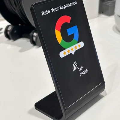 Đế Để Bàn Đựng Thẻ NFC (Curved Tabletop NFC Tag Holder)