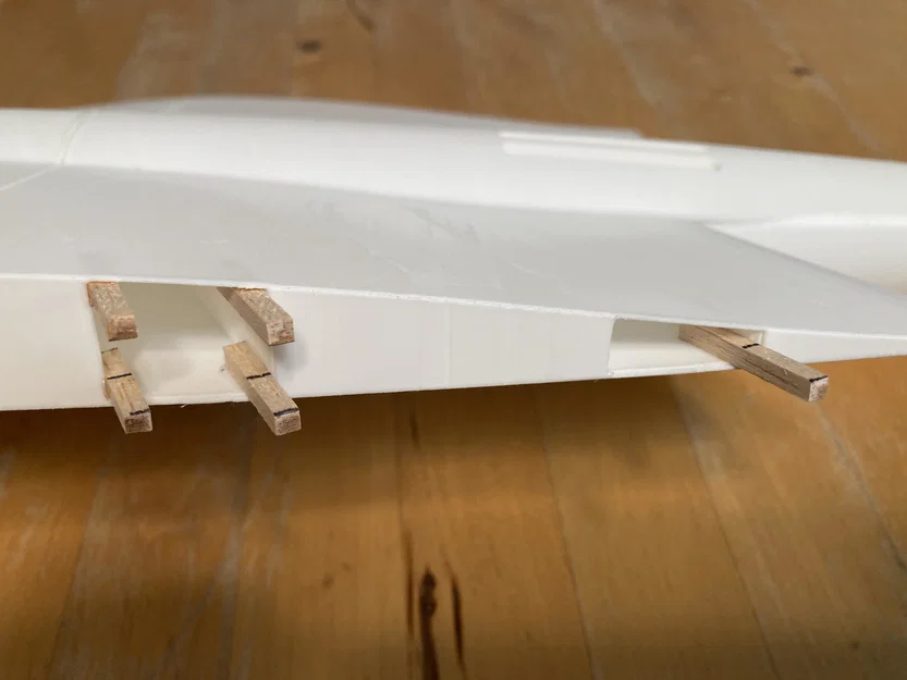 Mô hình máy bay điều khiển từ xa Falcon 48 inch in 3D - Image 7