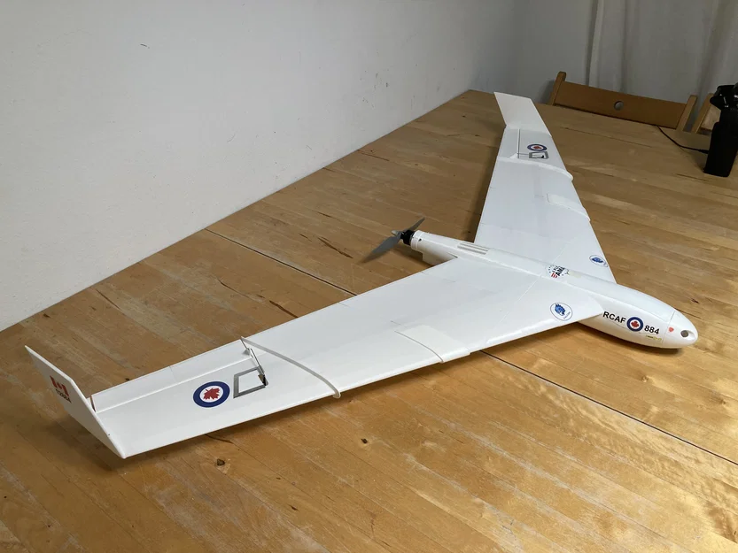Mô hình máy bay điều khiển từ xa Falcon 48 inch in 3D - Image 11