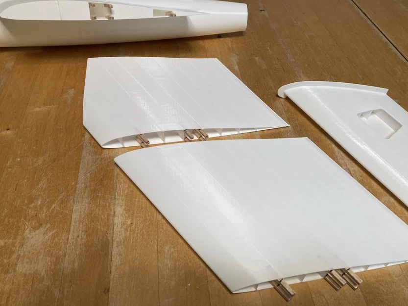 Mô hình máy bay điều khiển từ xa Falcon 48 inch in 3D - Image 16