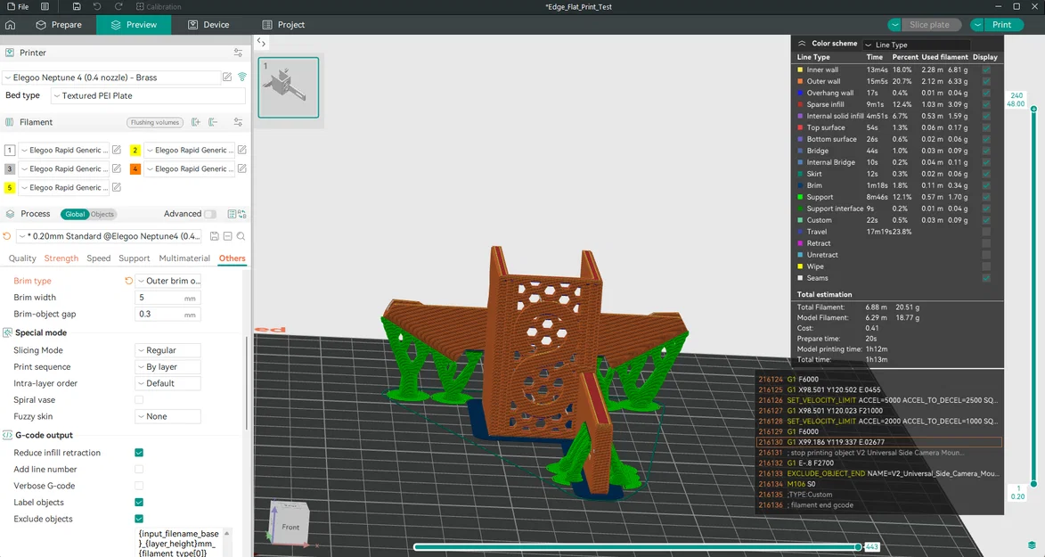 Ngàm gắn Webcam cho Elegoo Neptune 4/4 Pro - Image 8