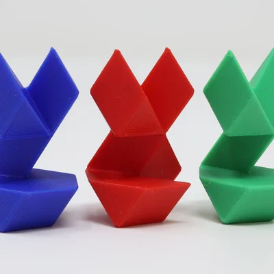 Mô hình lắp ráp Three Bunnies Puzzle