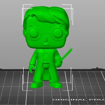 Mô hình 3D Harry Potter phong cách Funko Pop - In 3D độc đáo