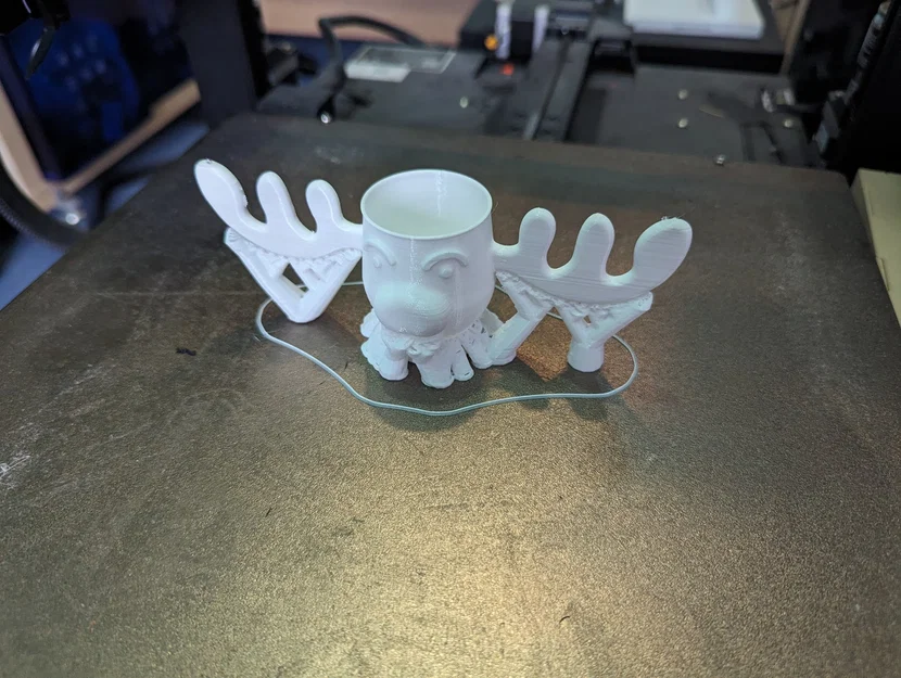 Ly shot hình đầu tuần lộc Grisworlds phong cách Christmas Vacation - Image 1